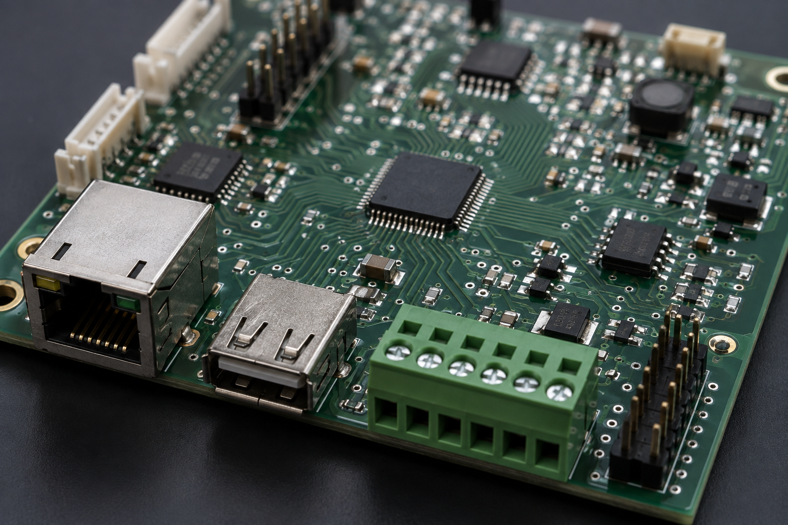 Rappresentazione di collegamenti e protocolli di comunicazione tra dispositivi elettronici e reti