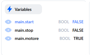 Start tornato a FALSE mentre motore resta TRUE